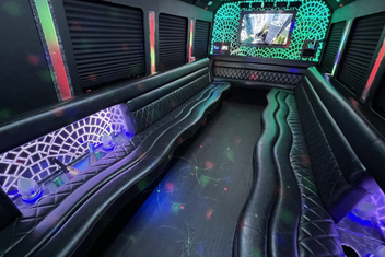 National City Limo Bus Interior
