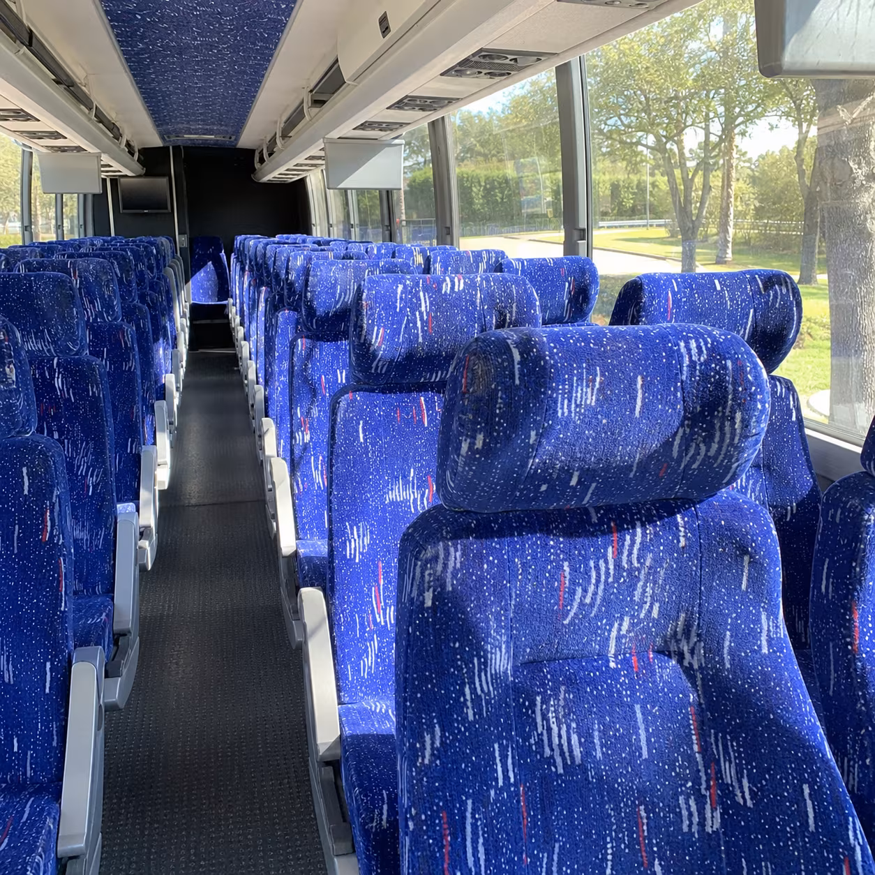 charter bus transportation for mcrd san diego graduation families