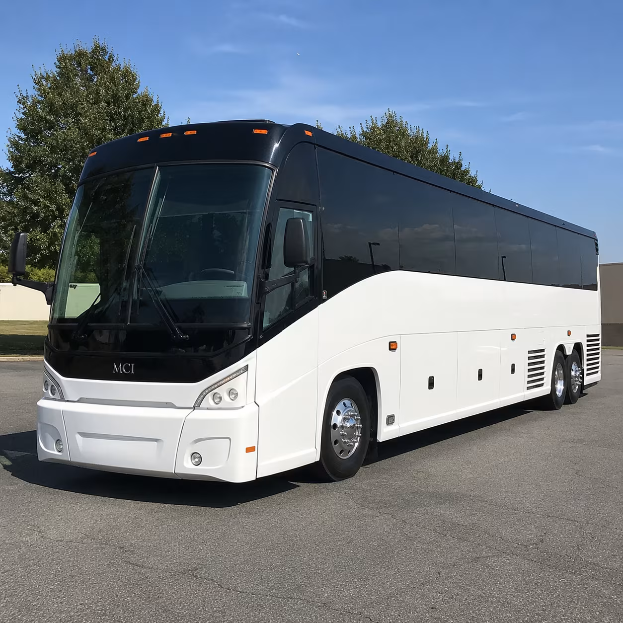 national city charter bus rental exterior