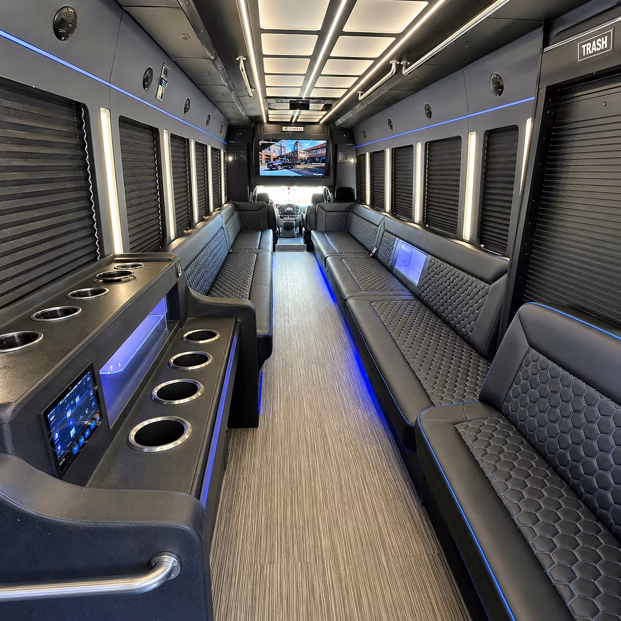 national city party bus rentals inside