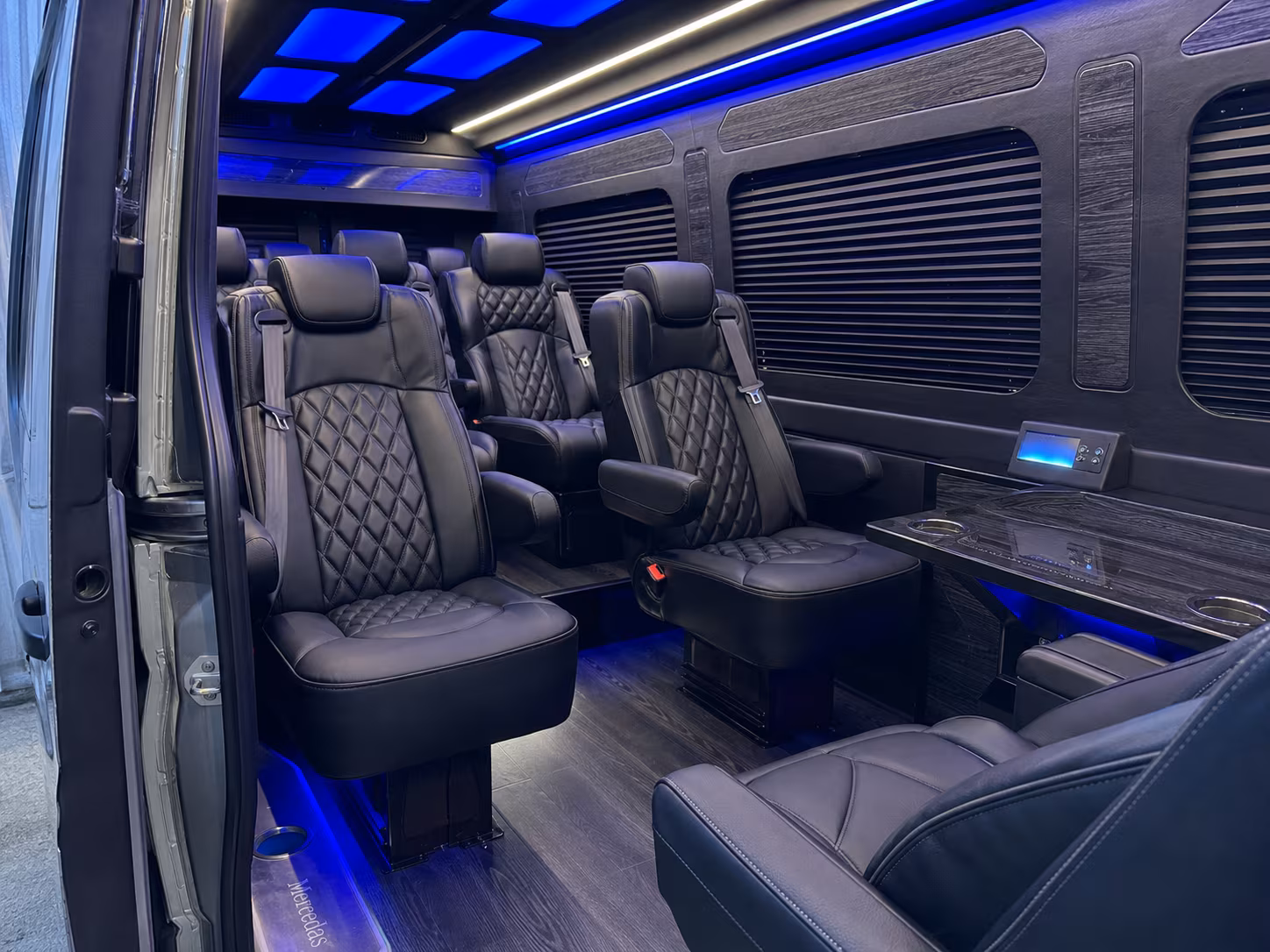 sprinter van transportation for groups and events across national city